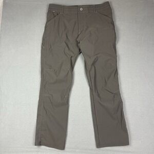 Kuhl Pants Mens 38x32 Renegade Brown Stretch Performance 5120 Gorpcore Hiking